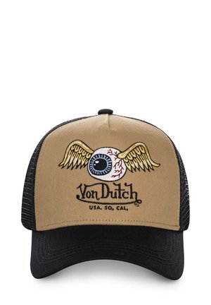 TRUCKER ART FONCÉ - Casquette - beige