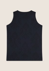 Freddy Top - allover ikat blu navy