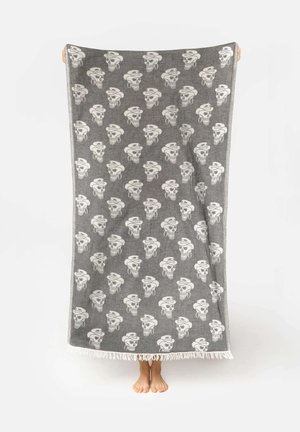 ISLE OF WIGHT - Beach towel - black