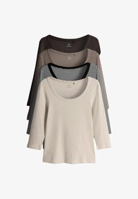 Atlasīts, black stripe grey white