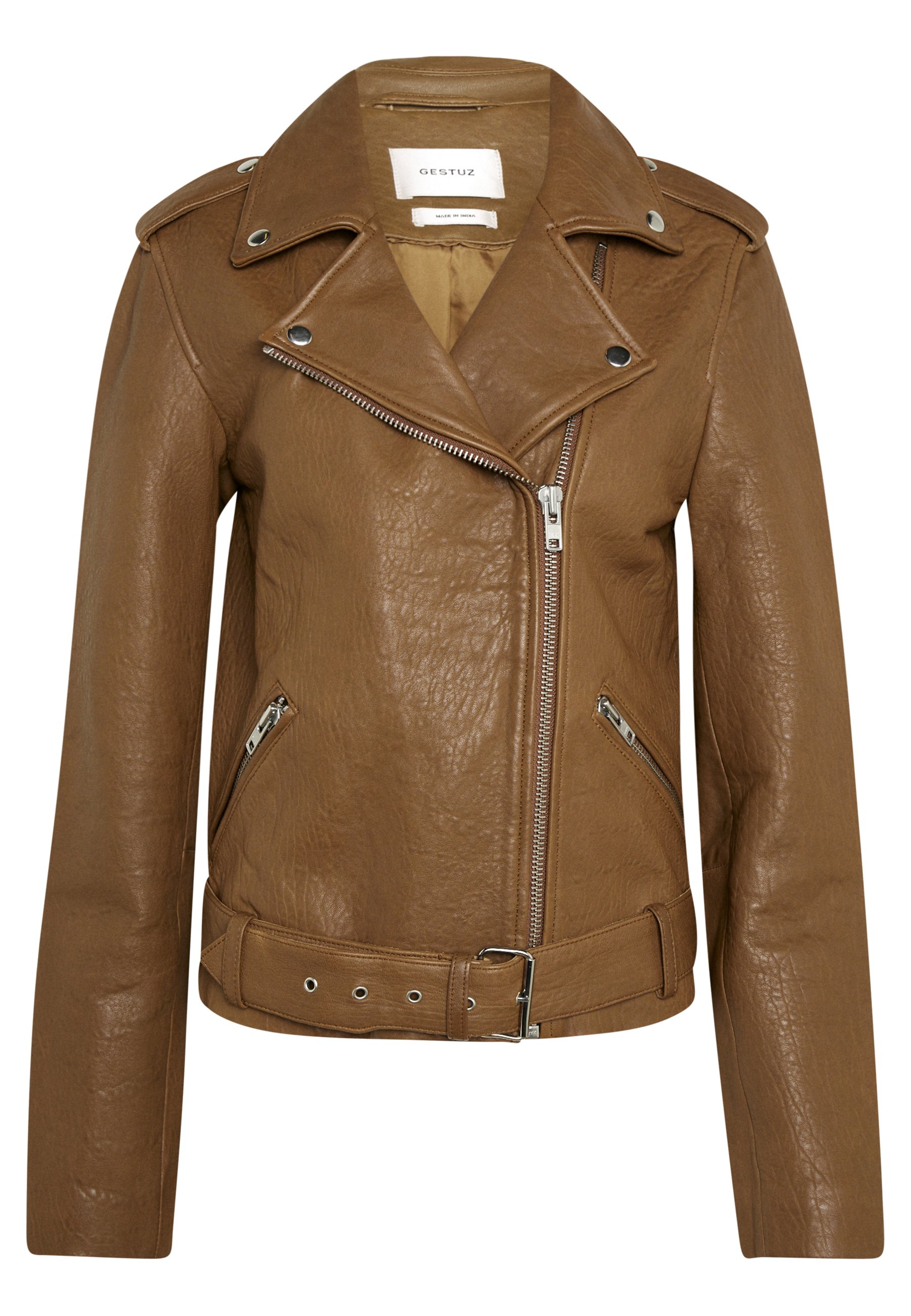 Gestuz JACKET Skinnjakke toffeebrun Zalando.no Gestuz JACKET Skinnjakke toffeebrun Zalando.no