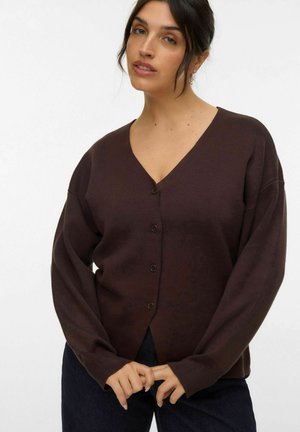 VMCLUCCA  - Strickjacke - chocolate torte