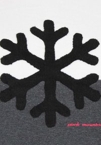 Peak Mountain À ACARLO - Sweat à capuche - blanc gris