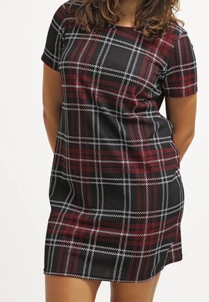 Žerzejové šaty - red