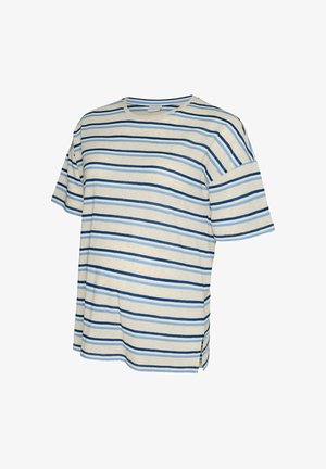 MAMALICIOUS, Regular Fit Round Neck - Camiseta estampada - birch