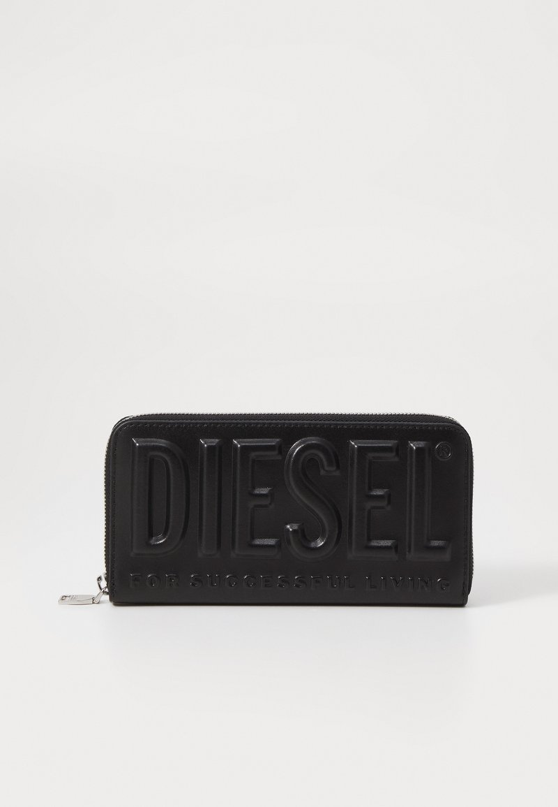 Diesel DSL 3D CONTINENTAL ZIP L UNISEX - Πορτοφόλι - black