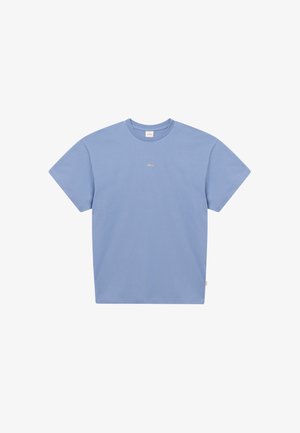 BLKVIS, JULY (SMU) SCRIPT TEE - T-shirt basic - stonewash