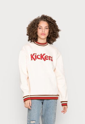 Sweatshirt - cream/tan