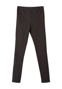 s.Oliver MIT STREIFEN DETAIL - Legging - schwarz
