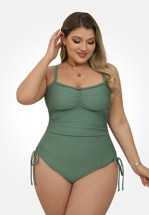 PLUS SIZE   - Traje de baño - dark green