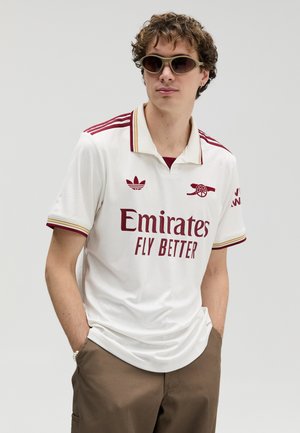 ARSENAL FC 25/26 3RD JERSEY - Klubové oblečenie - cloud white/team coll burgundy