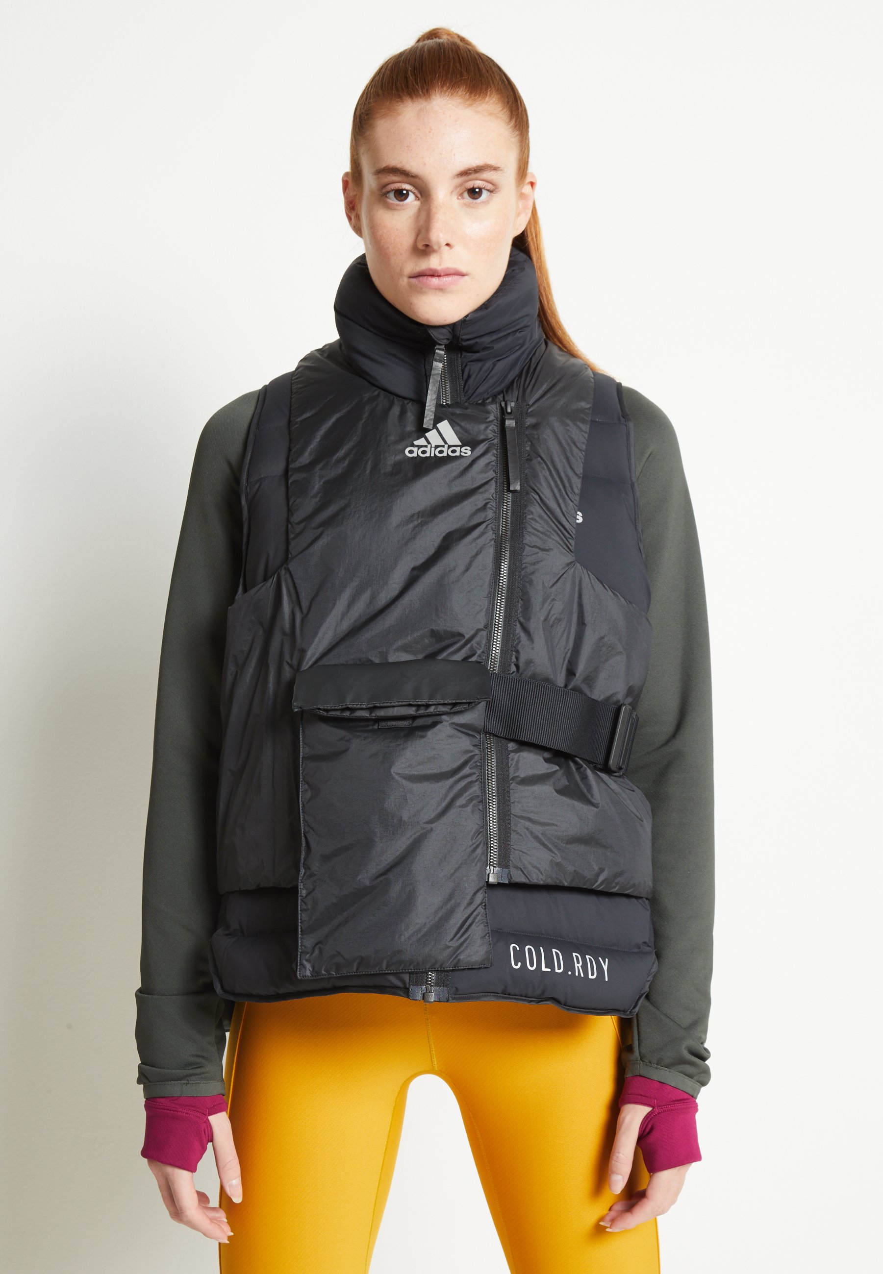 adidas Performance URBAN COLD.RDY OUTDOOR VEST 2 in 1 - Waistcoat -  schwarz/black - Zalando.ie