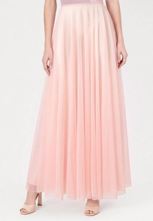 Norma Kamali FLARED SKIRT TO FLOOR - Jupe longue - ballet pink