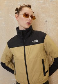 The North Face GOSEI PUFFER - Overgangsjakke - khaki stone/black