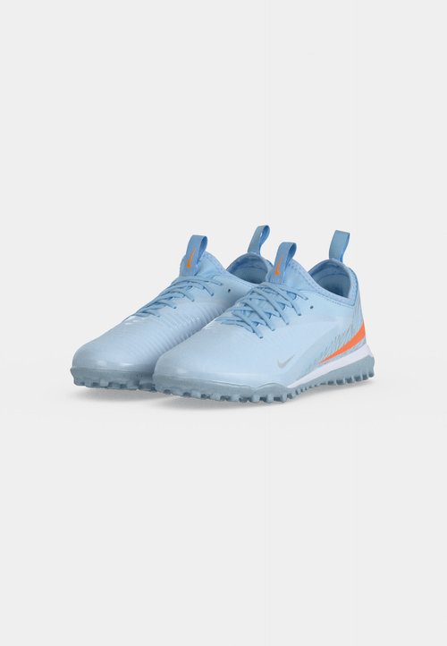 Nike PHANTOM 6 LOW ACADEMY TF UNITED UNISEX - Turf football boots - blue tint/total orange/chrome — foto 3