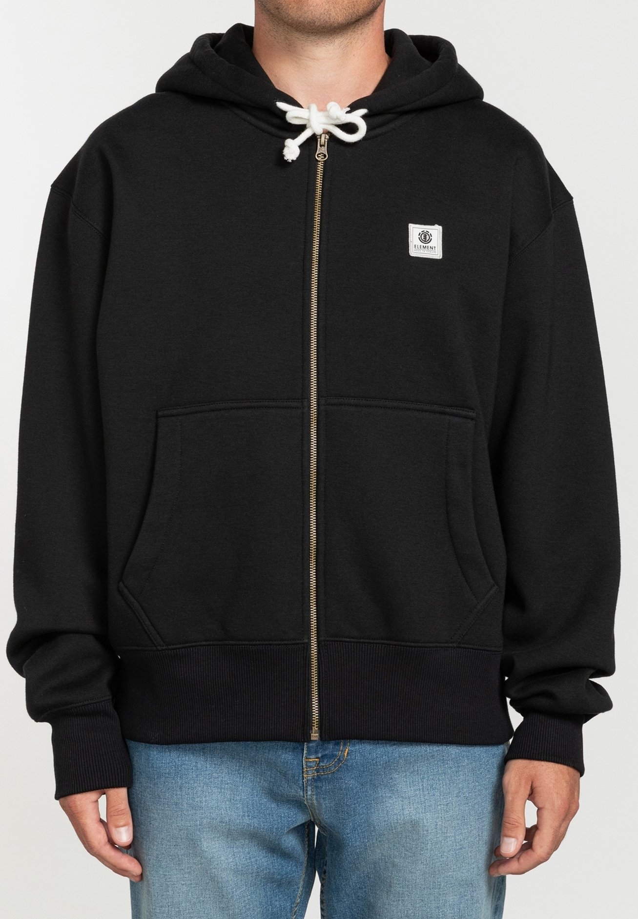 Element Sudadera con cremallera - flint black/negro - Zalando.es