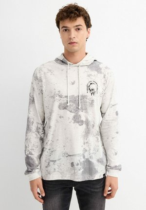 TIE DYE  - Camiseta de manga larga - gris