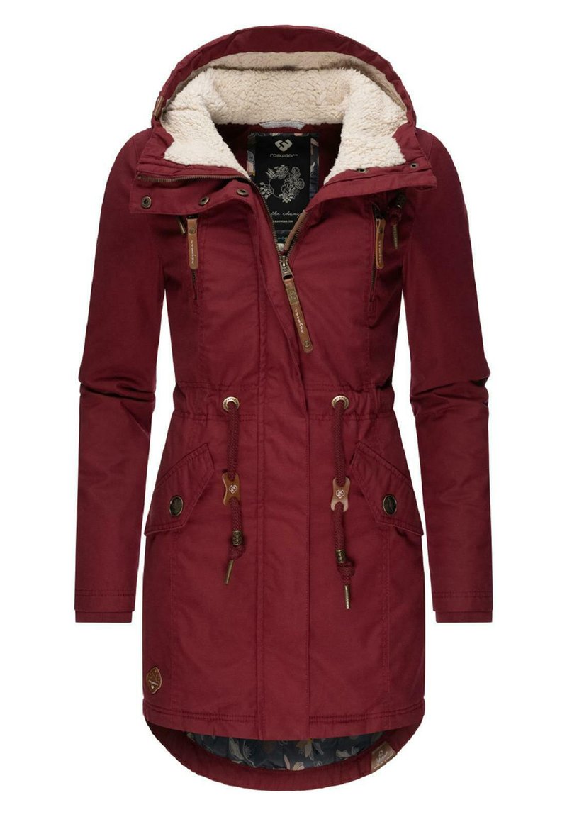 Ragwear ELSIE - Zimski kaput - wine red