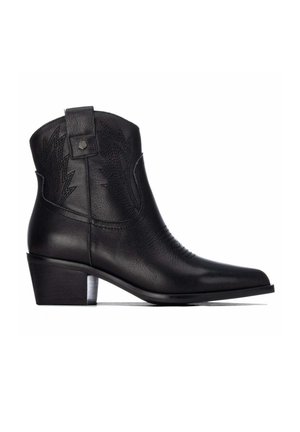 Carmela, BOTIN DE MUJER CON TACÓN - Stivaletti texani / biker - black