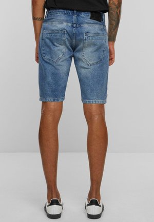 DESTROYED  - Shorts di jeans - blue