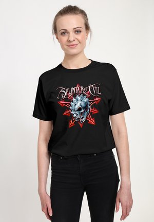 Henry Tiger, ALCHEMY SPLINTER OF EVIL - T-shirts print - black