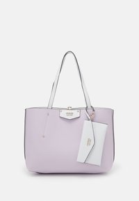 Guess BRENTON TOTE - Borsa a mano - white
