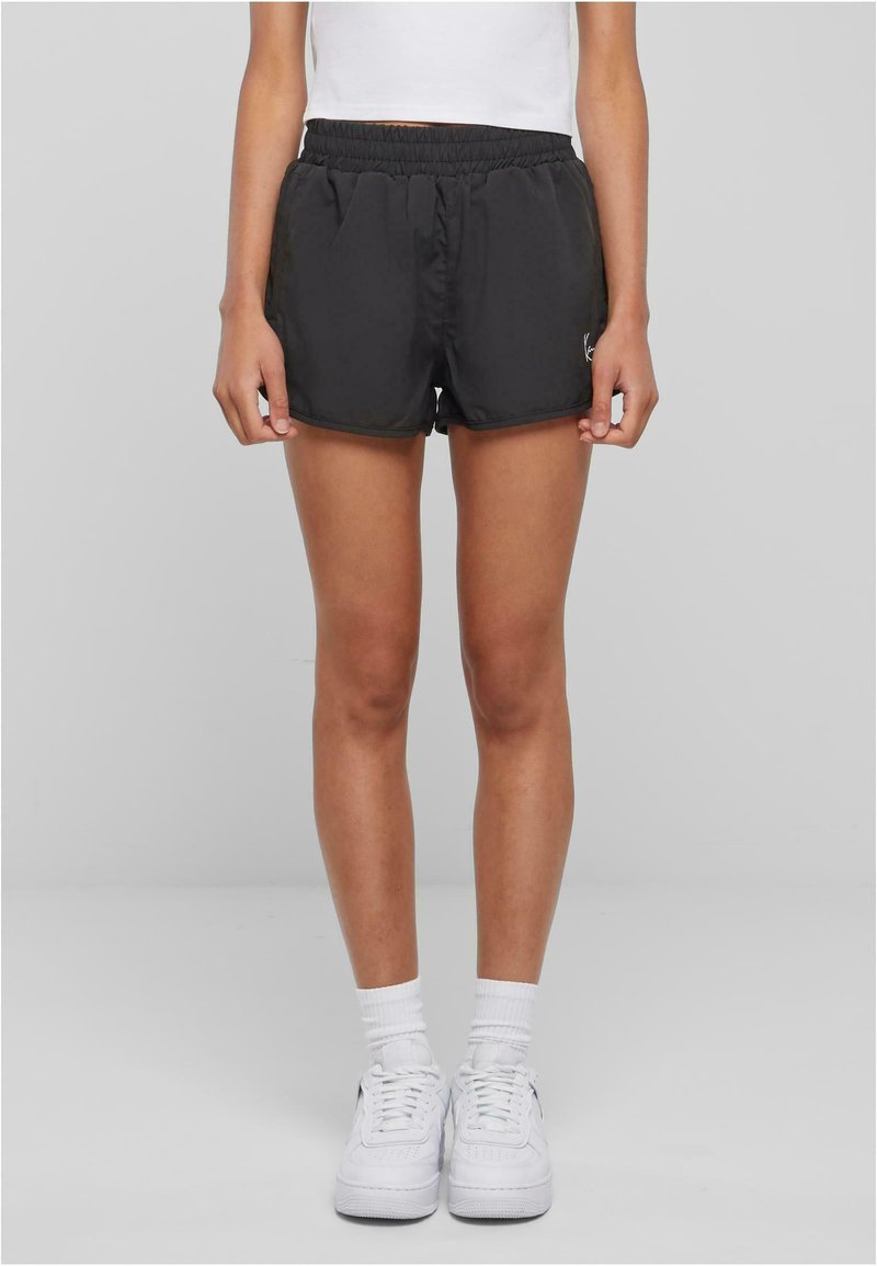 Karl Kani SMALL SIGNATURE WOVEN - Šortky - black