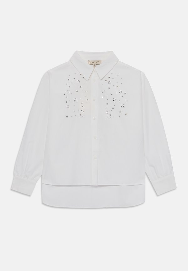 MAXI CAMICIA CON APPLICAZIONI - Hemdbluse