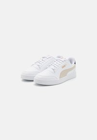 Puma SHUFFLE UNISEX - Sapatilhas - white/bold blue/new navy/gold