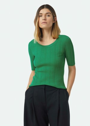 SLIM FIT - Basic T-shirt - smaragd