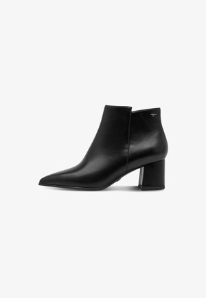Tamaris, STIEFELETTE - Classic ankle boots - black