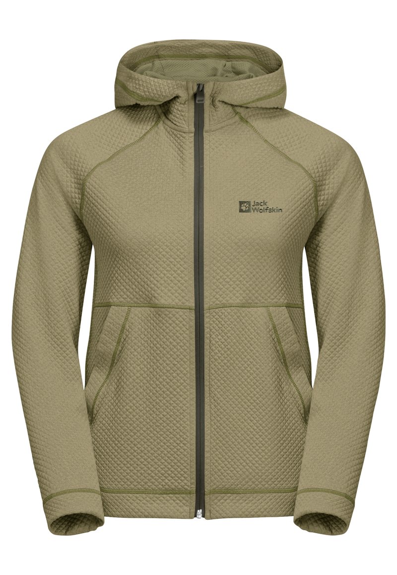 Jack Wolfskin Fleecejas groen
