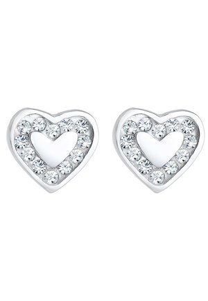 HEART - Naušnice - silver coloured