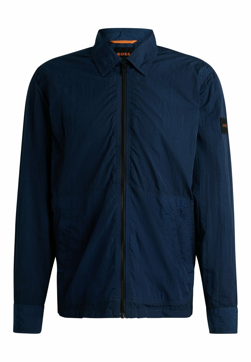 Boss Lichte jas donkerblauw