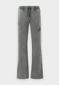 MONOGRAM TROUSERS - Tepláky - dark grey