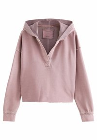 Pulover s kapuco - mauve purple