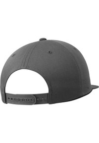 Flexfit UNSTRUCTURED 5-PANEL SNAPBACK - Sapka - charcoal