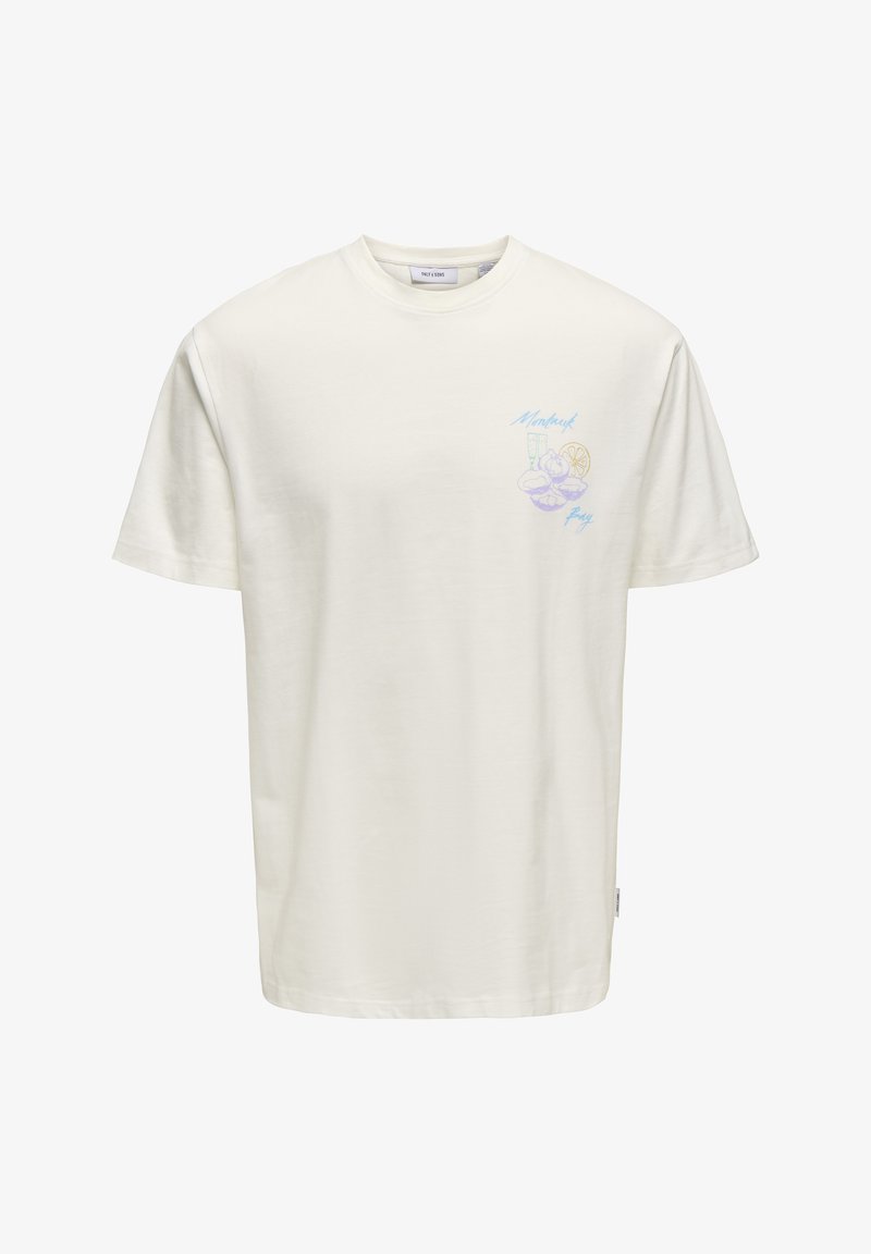 Only & Sons T-Shirt print - weiß