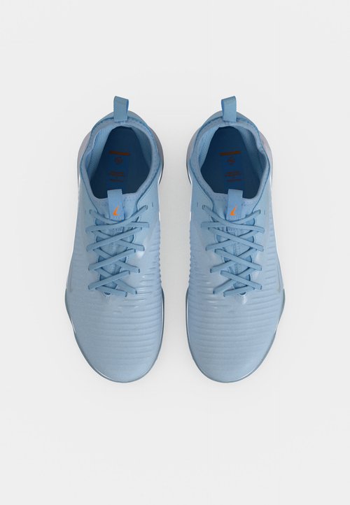 Nike PHANTOM 6 LOW ACADEMY TF UNITED UNISEX - Turf football boots - blue tint/total orange/chrome — foto 5
