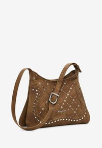 Desigual MEDIUM CUT-OUT - Borsa a mano - brown