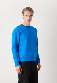 BOSS SALBO - Melegítőfelső - open blue