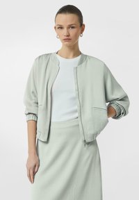 comma - Bomber Jacket - silber Thumbnail Image 1
