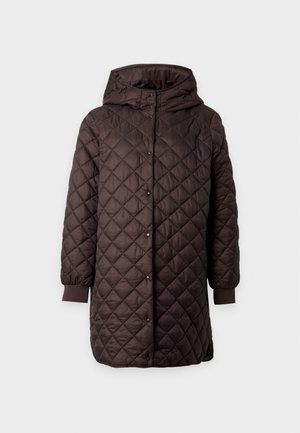Vero Moda Curve, VMHAYLE HOOD JACKET - Giacca da mezza stagione - chocolate torte
