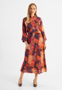Jascha Stockholm PRINTED FANCY - sukňa v tvare A - solar sunrise