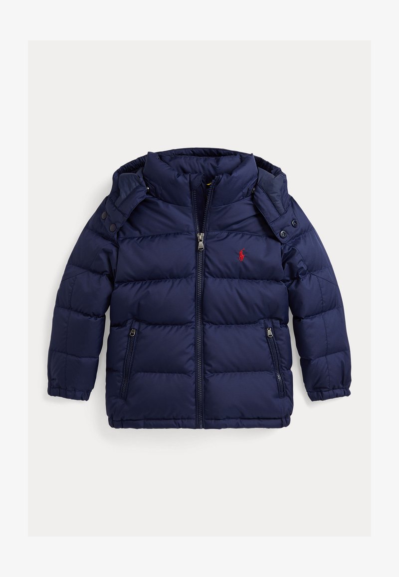 Polo Ralph Lauren THE GORHAM DOWN HOODED JACKET 2-6Y - Tollkabát - newport navy