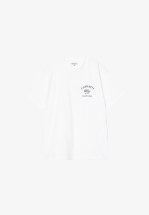 Carhartt WIP, CARHARTT WIP S/S EIGHTYNINE T-SHIRT WHITE - Camiseta estampada - white