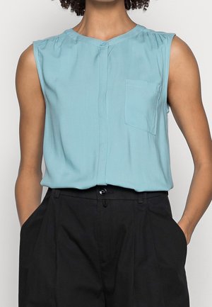 Blouse - turquoise