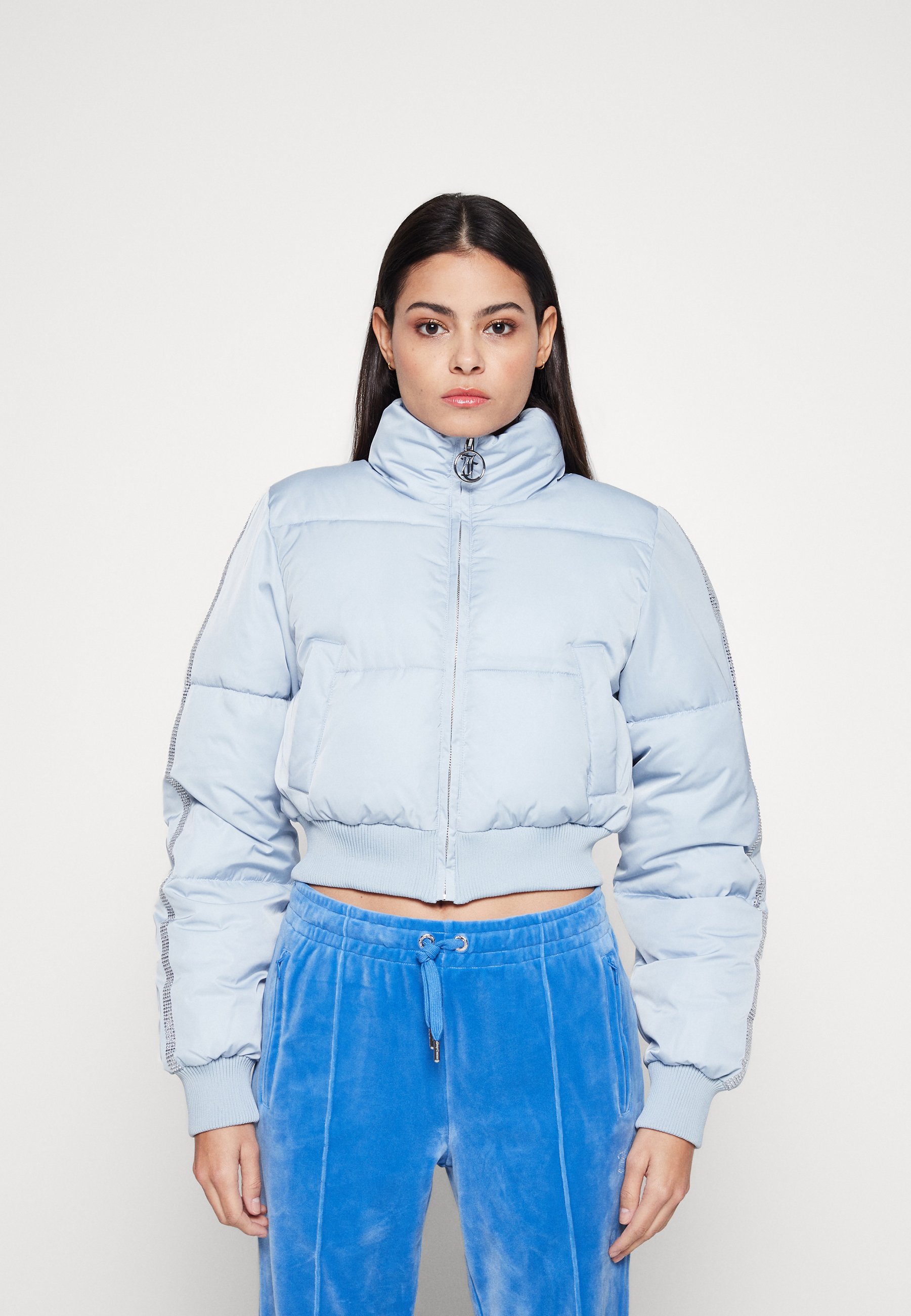 Ladies Jackets Juicy Couture Hooded Puffer Jacket Juicy