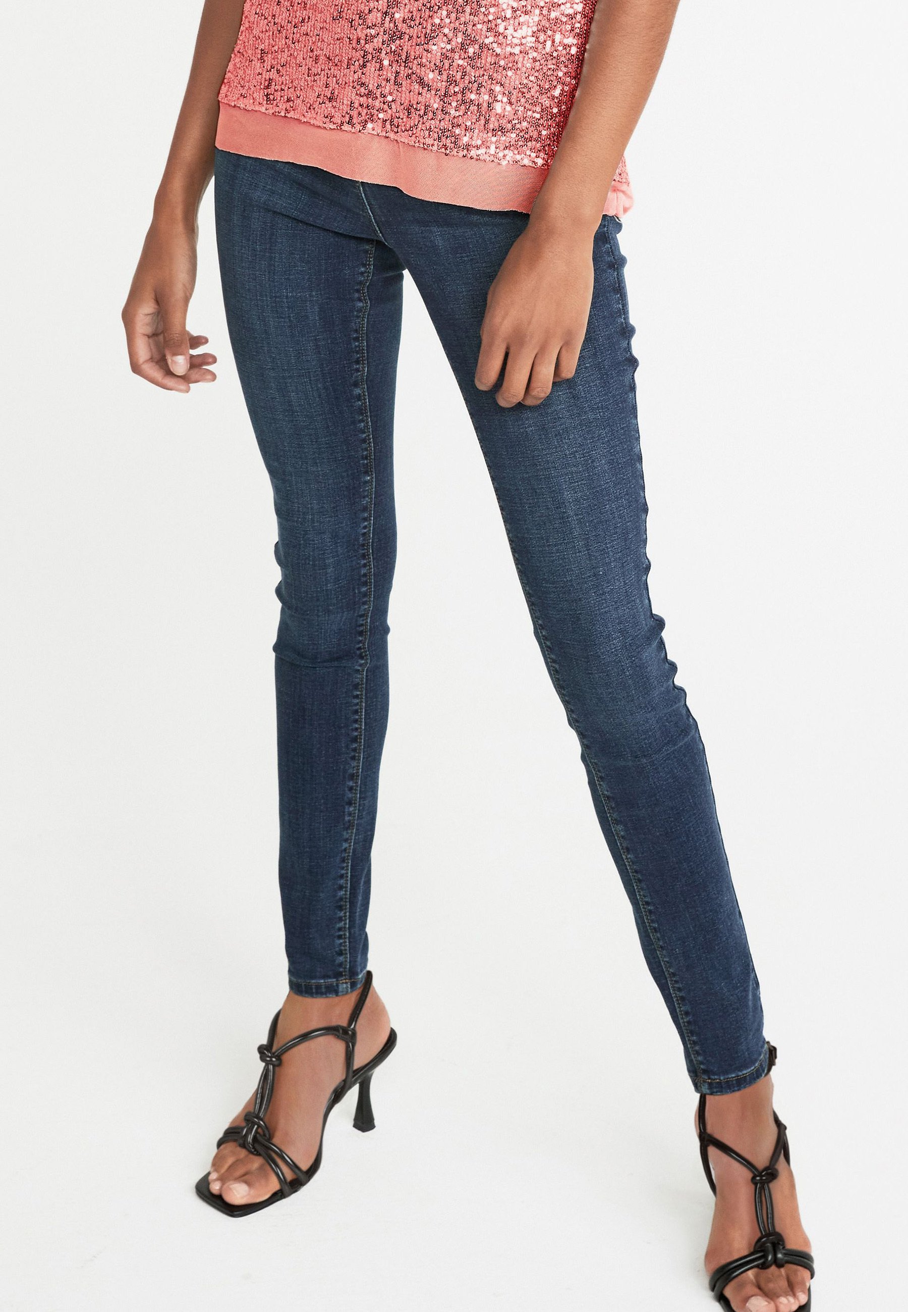 Next Jeggings - blue denim/Blauw denim 