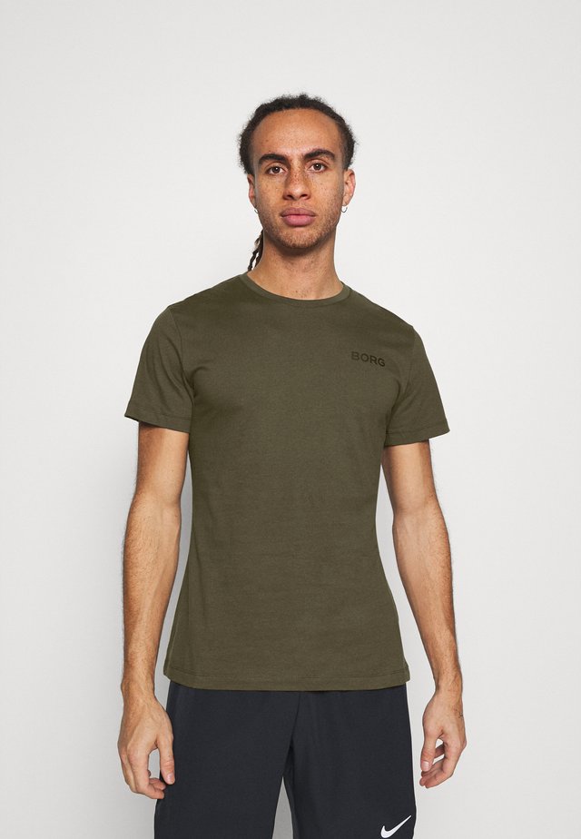 LOGO TEE - Printtipaita - forest night